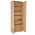 Armadio Andy 3 con 5 ripiani rovere sonoma L70xP34x187h