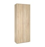 Armadio Andy 3 con 5 ripiani rovere sonoma L70xP34x187h - immagine 5