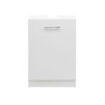 Base sottolavello Solo11 bianco anta reversibile