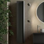 Colonna bagno Adam sospesa 26x138h nero frassinato - immagine 2