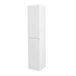 Colonna pensile bagno Carezza bianco lucido 40x35x170