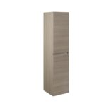 Colonna pensile bagno Trasimeno rovere fumo 31,4x31,5x136