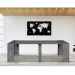 Consolle allungabile Baku cemento 252 cm - immagine 5