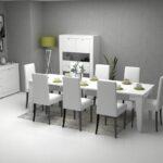 Consolle allungabile Natron bianco 50x90 cm - immagine 2