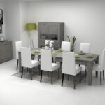 Consolle allungabile Natron cemento 50x90 cm - immagine 2