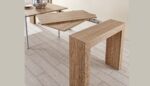 Consolle tavolo allungabile Audace olmo - immagine 4