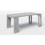 Consolle Zoom 3 cemento allungabile 90x47x76 cm. - immagine 2