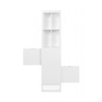 Credenza a giorno Sumatra20A bianca bifacciale - immagine 4