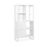 Credenza a giorno Sumatra20A bianca bifacciale - immagine 5