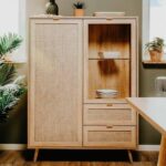 Credenza Bali 53A 2 ante e 2 cassetti effetto vimini