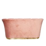 Divano 2 posti Argentario velluto cipria - immagine 4