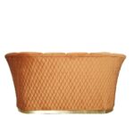 Divano 2 posti Argentario velluto ruggine - immagine 4