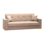 Divano 3 posti letto contenitore Malpensa visone