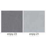 Divano Greta 2 posti grigio 160x91x105H - immagine 3