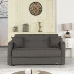 Divano letto contenitore Adonis marrone