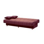 Divano letto contenitore Braga rosso 191x55x90 - immagine 3