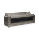 Divano letto Manhattan con contenitore beige - immagine 3