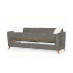 Divano letto Panama con contenitore beige - immagine 3