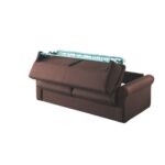 Divano letto Polo 140 extra Vogue 05 marrone pietra - immagine 2