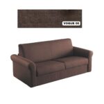 Divano letto Polo 140 extra Vogue 05 marrone pietra