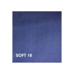 Divano Levy 3 posti in tessuto blu con contenitore e letto - immagine 5