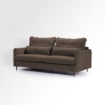 Divano Ronda Pro taupè 3 posti - immagine 2