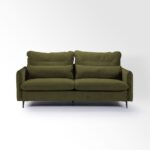 Divano Ronda Pro verde oliva 3 posti