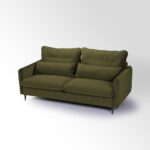 Divano Ronda Pro verde oliva 3 posti - immagine 4
