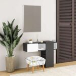 Ingresso Efes antracite bianco con specchio - immagine 2