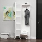 Ingresso Kerry bianco anta a specchio e cassetto - immagine 4