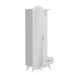 Ingresso Kerry bianco anta a specchio e cassetto - immagine 6