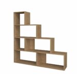 Libreria a scala Alis 145x145 cm. rovere - immagine 4