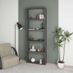 Libreria Wish estensibile angolare antracite 200h - immagine 3