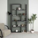 Libreria Wish estensibile angolare antracite 200h - immagine 5