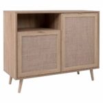 Madia Bali 01A 2 ante e vano a giorno effetto vimini - immagine 6