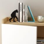 Madia Cok 3 ante rovere e bianco 120 - immagine 5