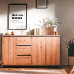 Madia Denver 3 160x40x88H quercia antracite