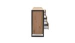 Madia Denver 3 160x40x88H quercia antracite - immagine 9