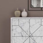 Madia Dune 4 ante colore bianco carrara - immagine 5