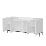 Madia Ellaria 4 ante bianca 160x42x75h - immagine 5