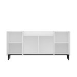 Madia Ellaria 4 ante bianca 160x42x75h - immagine 7