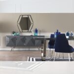 Madia Enzio grigio 4 ante 208x53x84h - immagine 2