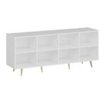 Madia Jose bianca 4 ante particolari oro 180x47x75h - immagine 6