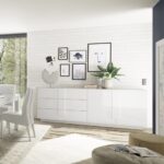 Madia Kliata 241colore bianco laccato lucido - immagine 4