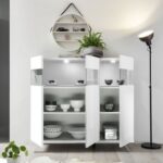 Madia Korten 3 ante bianco lucido - immagine 2