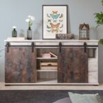 Madia Sevilla 51A pino sbiancato 2 ante scorrevoli e cassetti - immagine 3