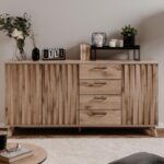 Madia Wellington51A 3 ante e 4 cassetti rovere - immagine 3