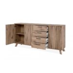 Madia Wellington51A 3 ante e 4 cassetti rovere - immagine 8