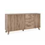 Madia Wellington51A 3 ante e 4 cassetti rovere - immagine 9