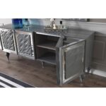 Madia Zen 4 ante grigio 202x48x85h - immagine 2